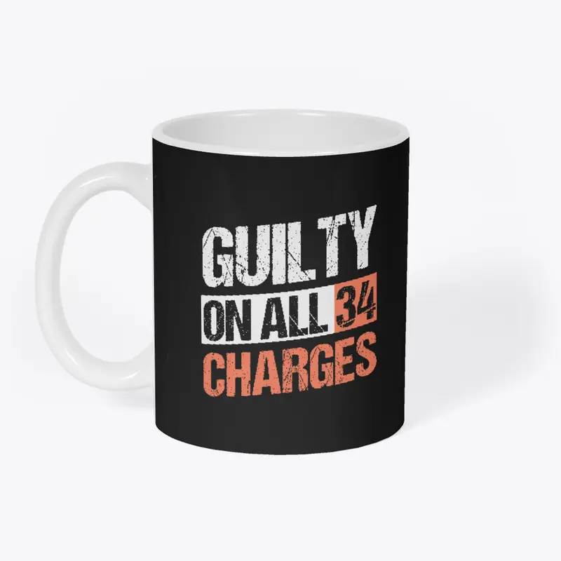 Guilty on all 34 Charges!